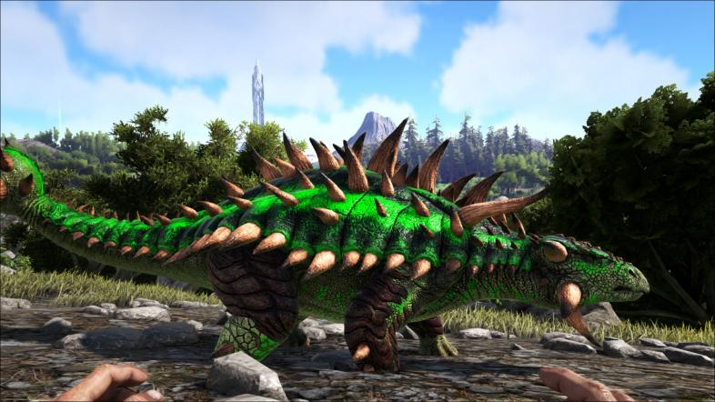 Ark Survival Evolved How To Change Dino Color