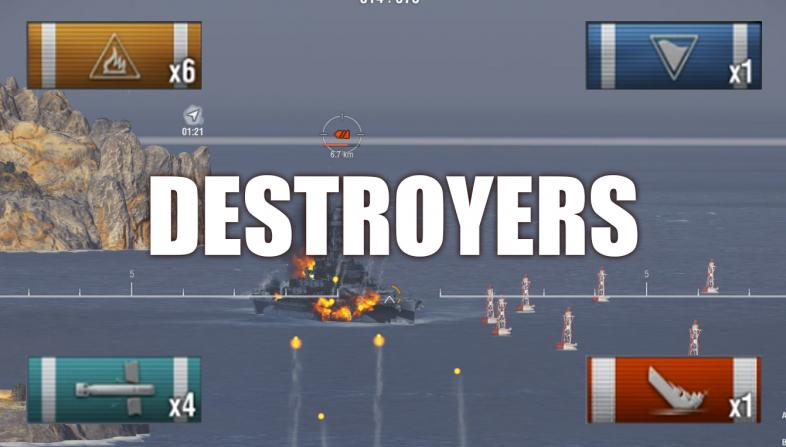 World of Warships Best Destroyers