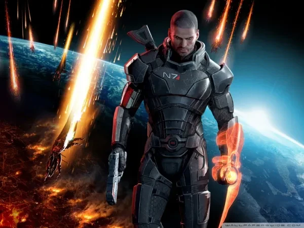 Commander Shepard in Mass Effect 3