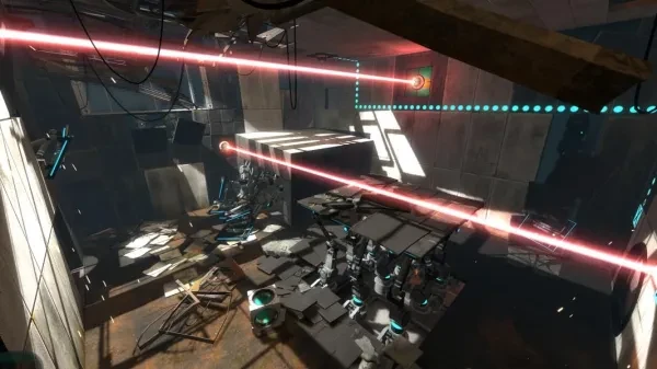 A lair befitting a homicidal robot woman
