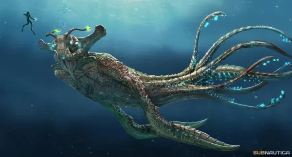 subnautica, sea emperor, leviathan, creature, concept