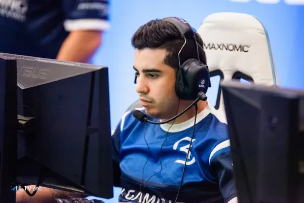 He seems very focused while he is killing enemies