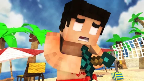 Youtuber rezendevil's Minecraft character