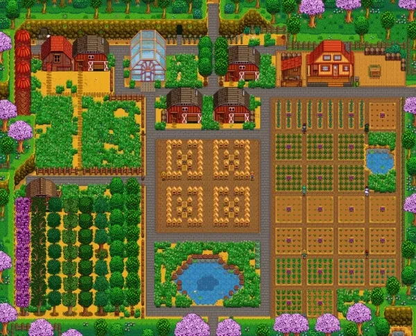 Best Stardew Valley Farm Layouts Best Stardew Valley Farm Layouts