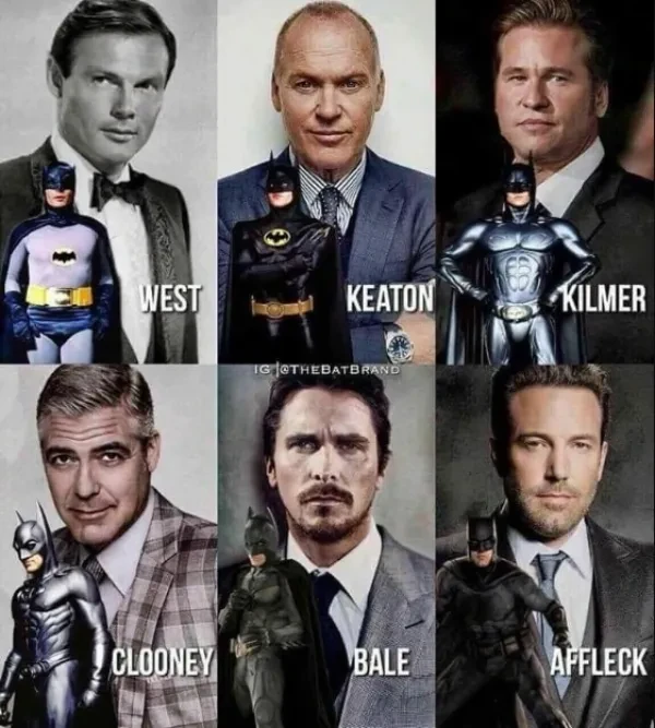 The men behind the mask Who amongst these men is the best Batman actor?