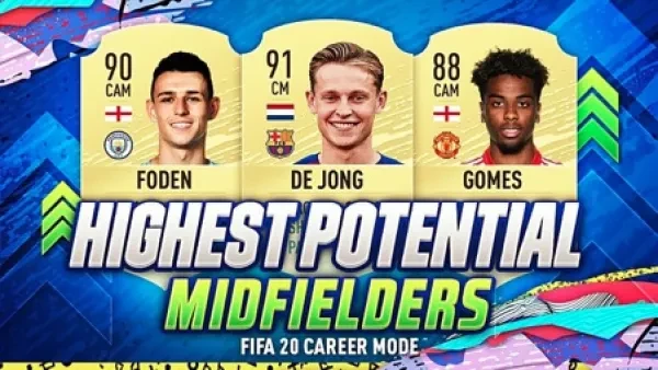 Best Young Midfielders on FIFA 20 FIFA 20 best young midfielders.