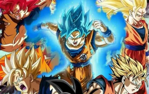 Goku Super Saiyan All Transformations 