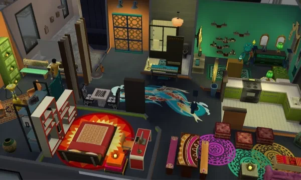 121 Hakim House Apartment Jang Household Apartment, 121 Hakim House, San Myshuno