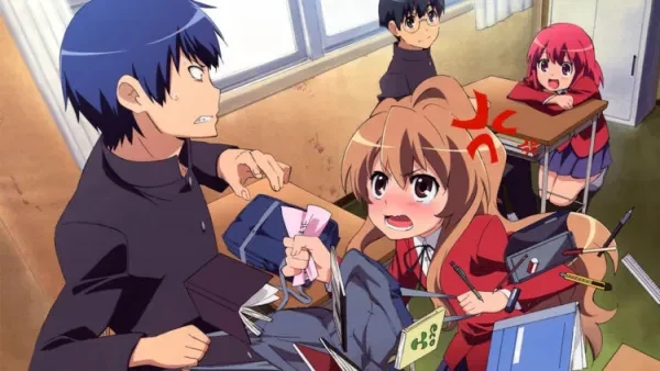best high school anime, anime, high school, best anime, best high school, 2020, top 10 anime, toradora, watch 