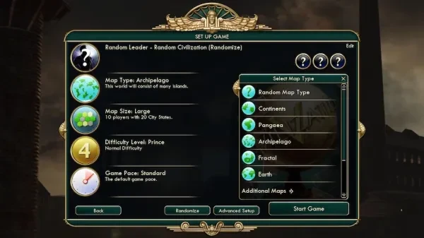 Civ 5 Best Map Types, civilization 5 best map types