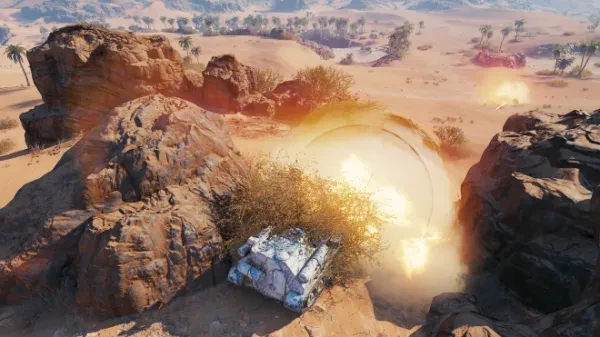 Tank destoyer engagement Su 101 M1 engaging its prey