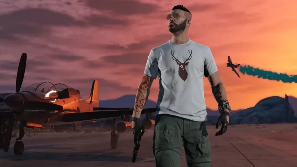 High level in Gta 5 unlocks vehicles and weapons Guy with lots of RP