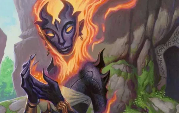 mtg arena flamekin harbinger mtg arena flamekin harbinger
