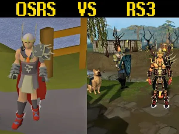 Old School RuneScape vs RuneScape