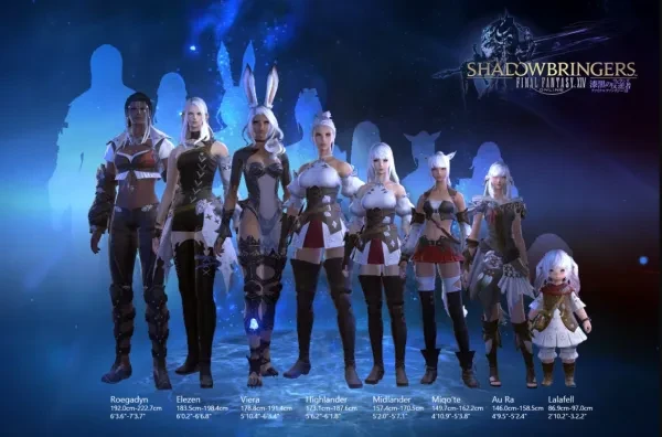 final fantasy xiv, best mmorpg 2021, best mmo 2021, best race animations, race animations, ffxiv best race animations