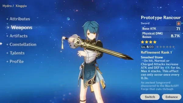 Genshin Impact Best Main DPS Swords Genshin Impact Best Main DPS Swords