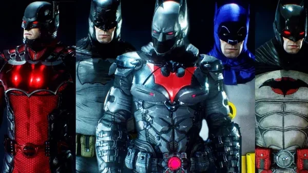 Batman suits in Arkham Knight