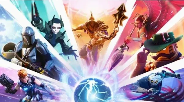 Fortnite, Lights, Characters