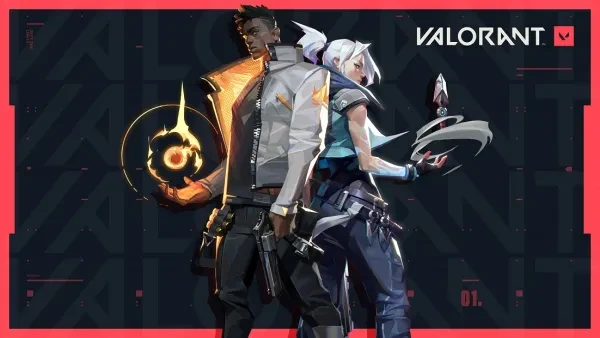 VALORANT Jett and Pheonix Phoenix and Jett hanging out