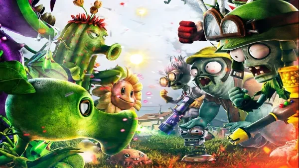 Plants vs. Zombies Action Photo zombie games, plants, setup, plants vs. zombies