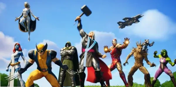 Super heroes, Fortnite