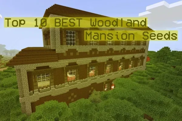 Thumbnail of a woodland mansion in Minecraft