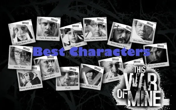 this war of mine, war games, characters, this war of mine characters, survival games, best survival games of 2014, real life simulations, realistic games