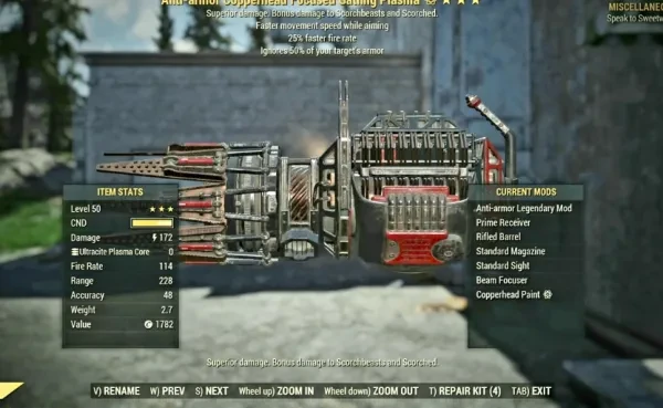 fallout 76 gatling gun fallout 76 gatling gun