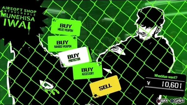 Where You Get Armor and Weapons Purchasing Items from Untouchable