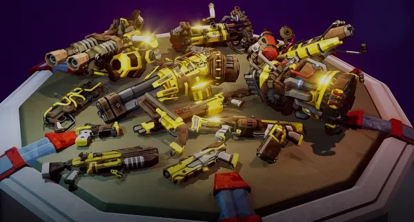 Deep Rock Galactic Supporters Upgrade Weapons Cosmetics Gold Weapons, Supporters set, Cosmetics
