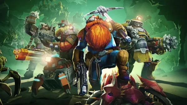 Deep Rock Galactic Dwarves Deep Rock Galactic Characters, Scout, Driller, Engineer, Gunner, DRG, Dwarves