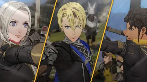 edelgard, dimitri, claude, leaders, three houses