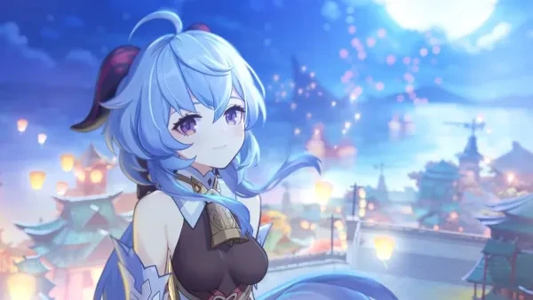 Genshin Impact, Characters, Cryo, Ganyu, Wallpaper