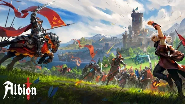 Albion Online ZvZ action Some ZvZ action