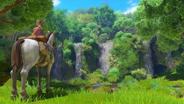 Hero on Horse Dragon Quest XI S Hero on Horse