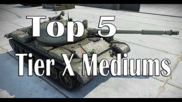 [Top 5] World of Tanks Blitz Best Tier X Mediums That Are Powerful