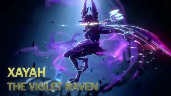 Xayah The Violet Raven image