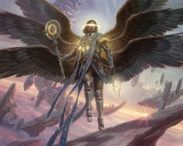 On Angels' Wings Magic: The Gathering, Angel, Commander, EDH, Best Cards, Powerful Cards, Magic: The Gathering Arena