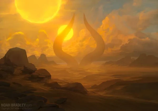 The calm before the second sun approaches