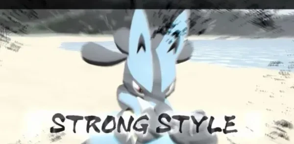 Legends Arceus Lucario Strong Style Attack