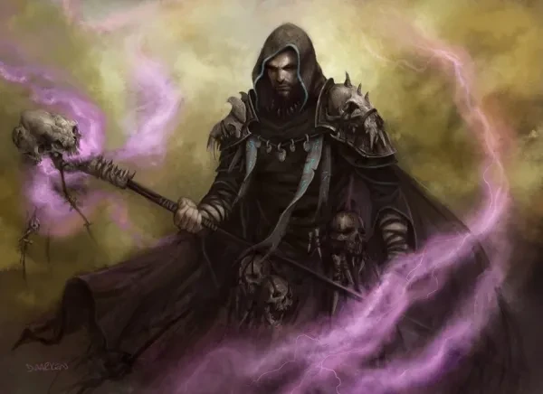 Wizards of the Coast: Dread Warlock by Daarken D&D Best Warlock Feats