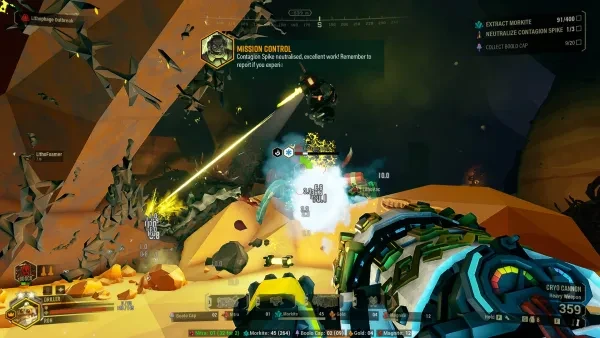 deep rock galactic cryo cannon