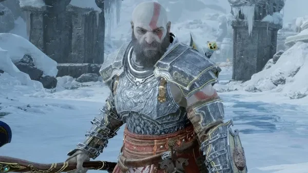 Early armor in God Of War Ragnarok