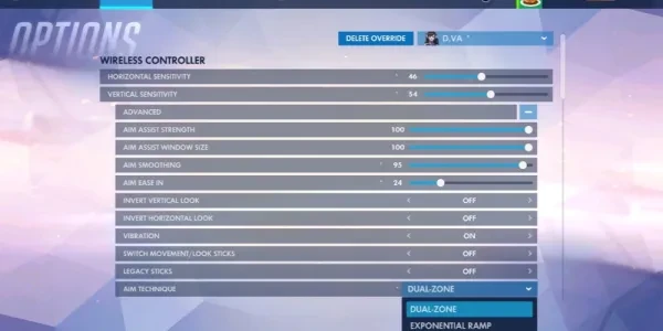 Console Settings best settings, console settings, pro settings