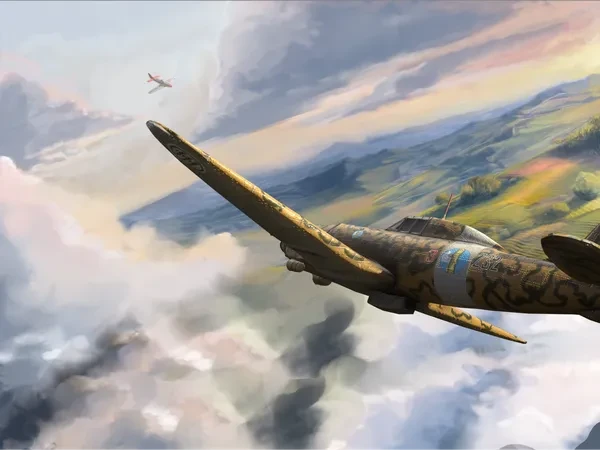 Cover art featuring two fights about to engage in a dogfight A guide on the various air doctrines in Hearts of Iron IV