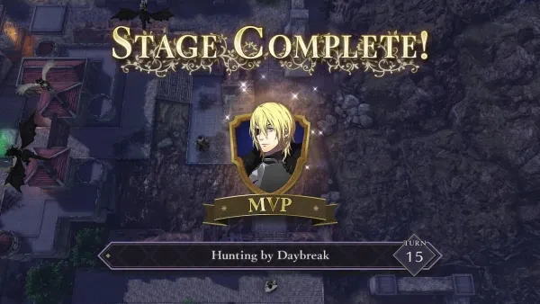 Dimitri wins MVP in Fire Emblem: Three Houses.