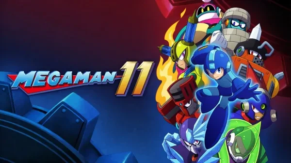 MM11 cover art Mega Man 11 cover
