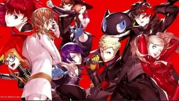 P5R Cast Phantom Thieves