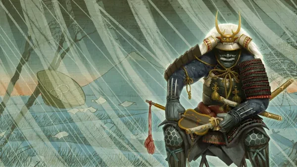 Daimyo Takeda Shingen art