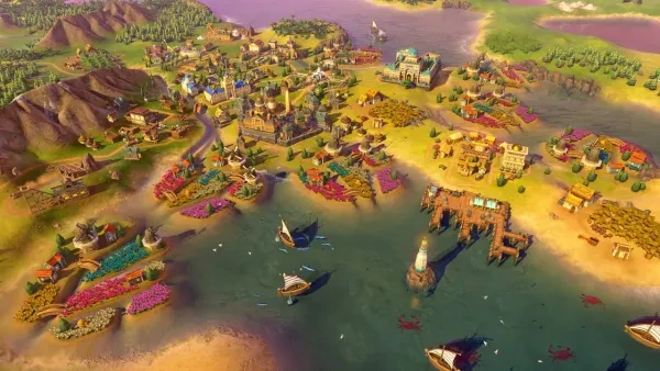 Civ 6 gameplay capture a beautiful scenery capture from civilization 6
